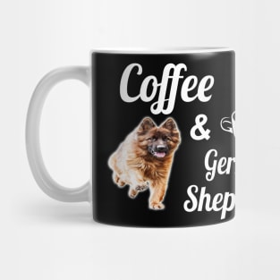 Coffee And German Shepherd Mug